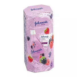 Набор подарочный Johnson's Vita Rich Малина+Лесные ягоды 2 предмета