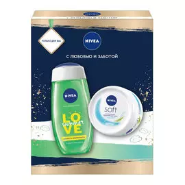 Набор подарочный Nivea Свежесть Лемонграсса 2 предмета