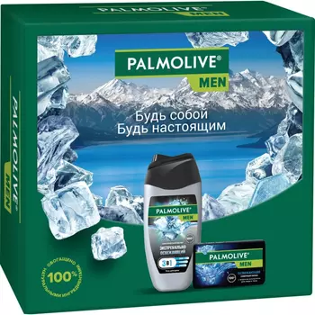 Набор подарочный Palmolive Арктический ветер гель для душа и мыло мужской