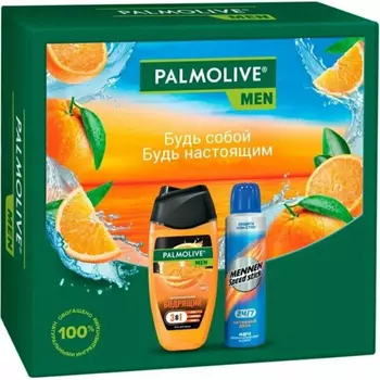 Набор подарочный Palmolive Цитрус гель для душа и дезодорант мужской