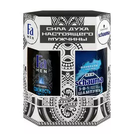 Набор подарочный Schauma&amp;Fa Men Свежесть Грозы 2 предмета