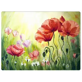 Набор подставок Top Art Studio Полевые маки 40x29см