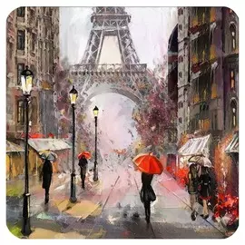 Набор подставок Top Art Studio Свидание в Париже 10,5x10,5см