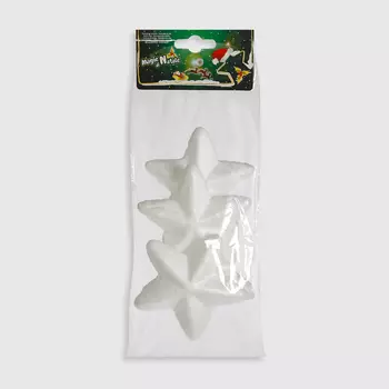 Набор подвесок Due Esse Christmas звезда 10 см 4 шт