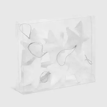 Набор подвесок Due Esse Christmas звезда 6 см 6 шт