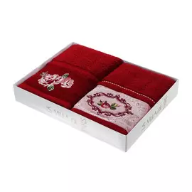 Набор полотенец Maison biscuits d or roses 2шт 50х100 см