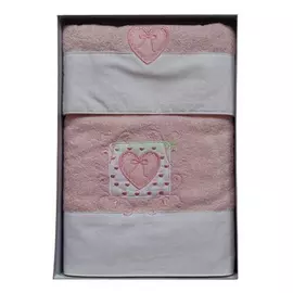 Набор полотенец Vingi Ricami Венеция-В /Dis.1 Rosa/