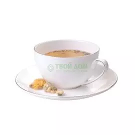 Набор посуды Топ арт студио Шер Набор чайных пар 12 предметов, белый (LD1349-TA)