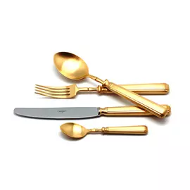 Набор приборов 72 предмета Cutipol Piccadilly GOLD 9142-72 72 предмета матовый