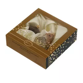 Набор елочных игрушек Irena птичка и желудь 2 шт