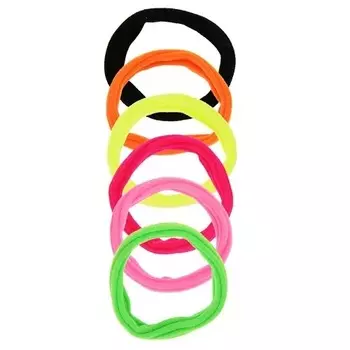 Набор резинок Lady Pink цветной 6 шт