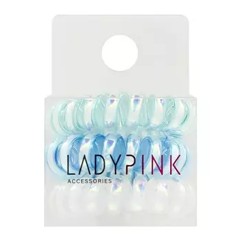 Набор резинок-пружинок Lady Pink Slinky box цветной 3 шт