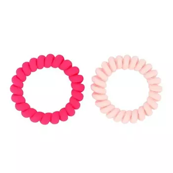 Набор резинок-пружинок Lady Pink Slinky цветной 2 шт