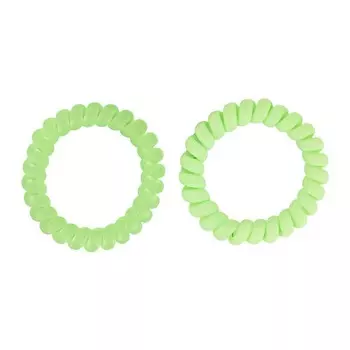 Набор резинок-пружинок Lady Pink Slinky зелёный 2 шт