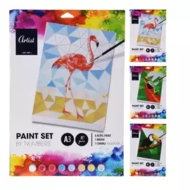 Набор рисуем по номерам птицы Koopman bts