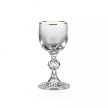 Набор рюмок Crystalex Клаудия 50 мл золото 6 шт