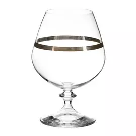 Набор рюмок для бренди Crystal Bohemia Angela 400 мл 6 шт