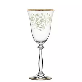 Набор рюмок для вина Crystal Bohemia angela 185мл 6шт зеленый