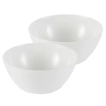 Набор салатников Gipfel Diana 700 мл 2 шт белый