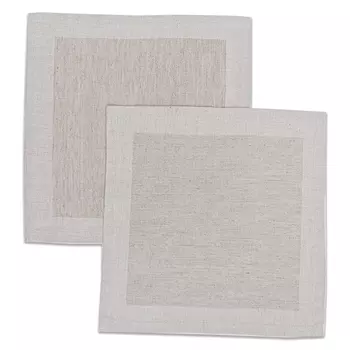 Набор салфеток Linen Love Гладь натуральный 2 шт. 45х45 см