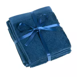 Комплект салфеток Togas Пуатье темно-синие 30x30 3шт