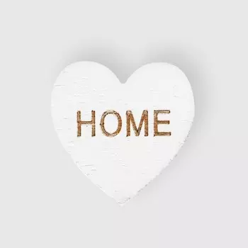 Набор сердец Dekor pap декоративных деревянных с надписью home