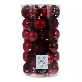 Набор шариков на елку 6см 37шт Kaemingk
