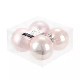 Набор шариков на елку Kaemingk 10 см 4 шт 22215