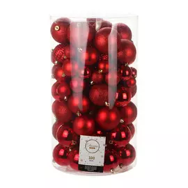 Набор шариков на елку Kaemingk микс 100 шт