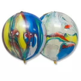 Набор шаров Веселая затея панч-болл мрамор 2шт/cp