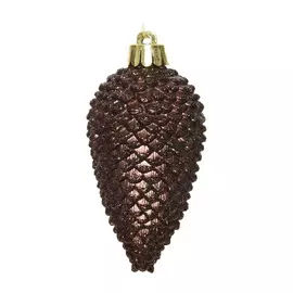 Набор шишек на елку Kaemingk 4,5x8 см 6 шт 28589