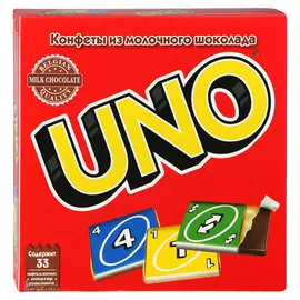 Набор шоколада Gamesformotion UNO 144 г