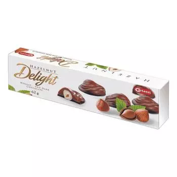 Набор шоколадный Carletti Hazelnut Delight, 62 г