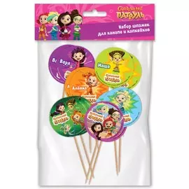 Набор шпажек Сказочный патруль.12 шт