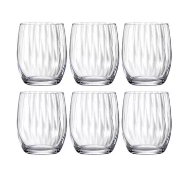Набор стаканов Crystalex Waterfall клаб низкие 300 мл 6 шт