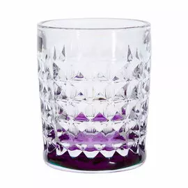 Набор стаканов Crystalite Bohemia Диаманд фиолетовый 6 шт