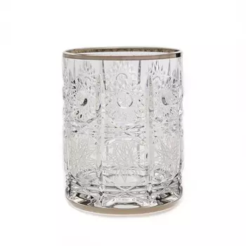 Набор стаканов для виски Bohemia Jihlava 500PK платина, шлифовка 360 мл 6 шт