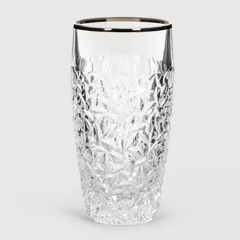 Набор стаканов для воды Bohemia Jihlava Nicolette платина 430 мл 6 шт