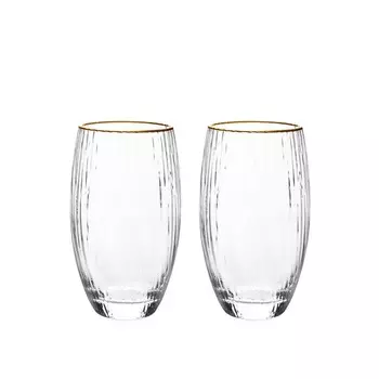 Набор стаканов Fissman стекло 600 мл 2 шт