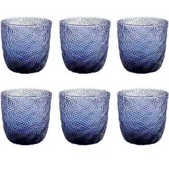 Набор стаканов IVV Indigo blue 300 мл, 6 шт