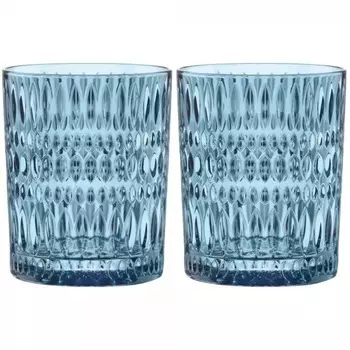 Набор стаканов низких Nachtmann Ethno голубой 2 шт 304 мл