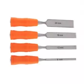 Набор стамесок Sparta 4 шт, 6-12-18-24 мм