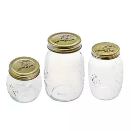 Набор стеклянных банок Qingdao 3 шт