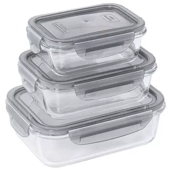 Набор стеклянных контейнеров Simax Exclusive 3 шт