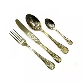 Набор столовых приборов 24 шт. Herdmar Santamarta gold