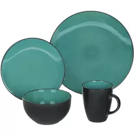 Набор столовый Meibo бирюза 24 предмета