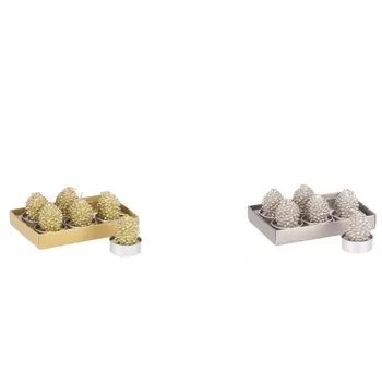 Набор свечей Ad trend NY 4х5 см 6 шт в ассортименте