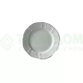 Набор тарелок Concordia Bernadotte декор Деколь отводка платина 19 см 6 шт