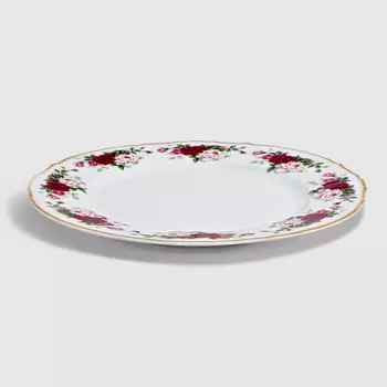 Набор тарелок десертных Bernadotte Английская роза 19 см 6 шт отводка золото