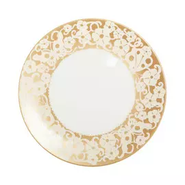 Набор тарелок Hankook Дентель голд 27 см 6 шт